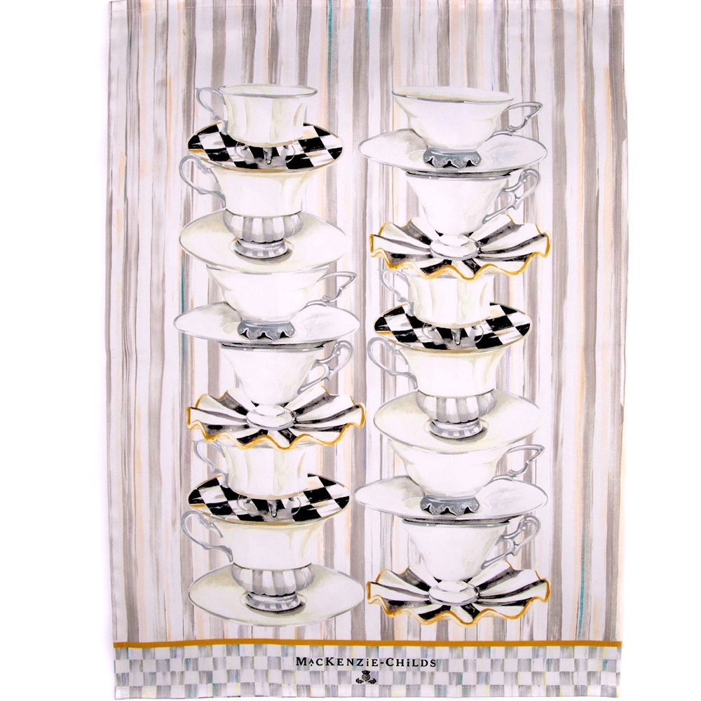 MC Tea Cup Dish Towel